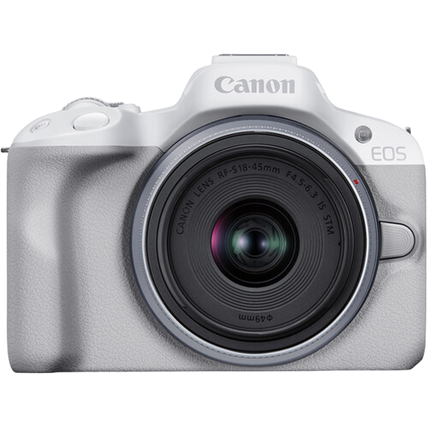 DC Canon EOS R50 White & RF-S 18-45mm f/4.5-6.3 IS STM KIT 209613 фото