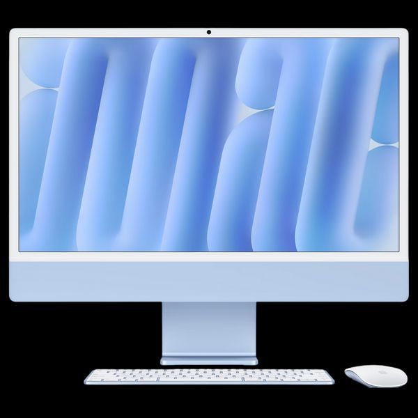 Apple iMac 24" MWUF3RU/A Blue (M4 16Gb 256Gb) 224906 фото