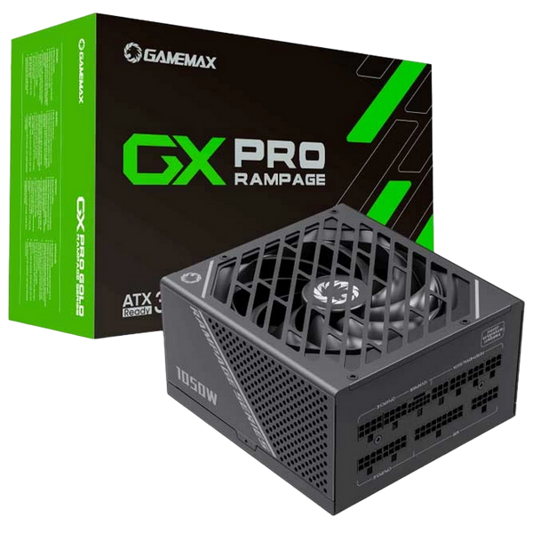 Power Supply ATX 1050W GAMEMAX GX-1050 PRO, 80+ Platinum , ATX3.0, PCIe5.0, LLC+DC/DC, Full MAir Conditionerlar, 207488 Imagini