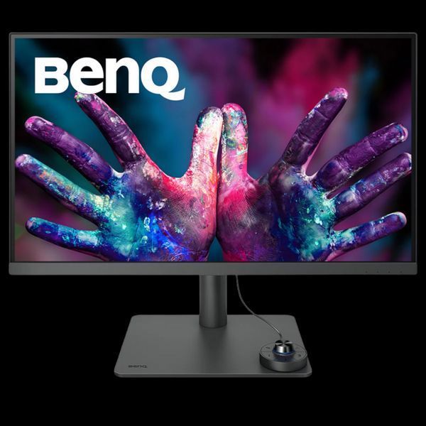 27" BenQ PD2705U,Black,IPS,3840x2160,60Hz,5ms,350cd,HDR, HDMI+DP+USB+TypeC,KVM,Spkrs,Pivot 219854 фото