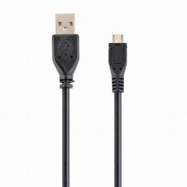 Cable Micro USB2.0, Micro B - AM, 0.5 m, Cablexpert, CCP-mUSB2-AMBM-0.5M 52136 фото