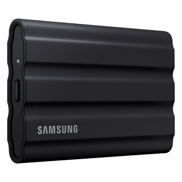4.0TB Samsung Portable SSD T7 Shield Black, USB-C 3.1 (88x59x13mm, 98g,R/W:1050/1000MB/s, IP65) 201327 фото