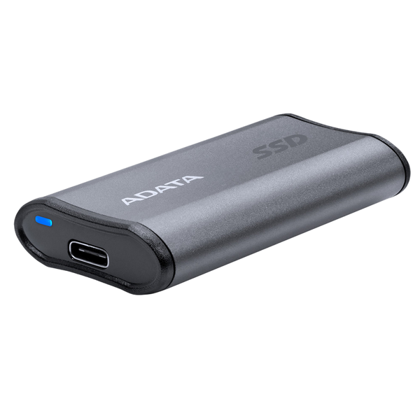 2.0TB ADATA Portable Elite SSD SE880 Titanium, USB-C 3.2 (64.8x35x12.3mm, 31g, R/W:2000/2000MB/s) 212152 фото