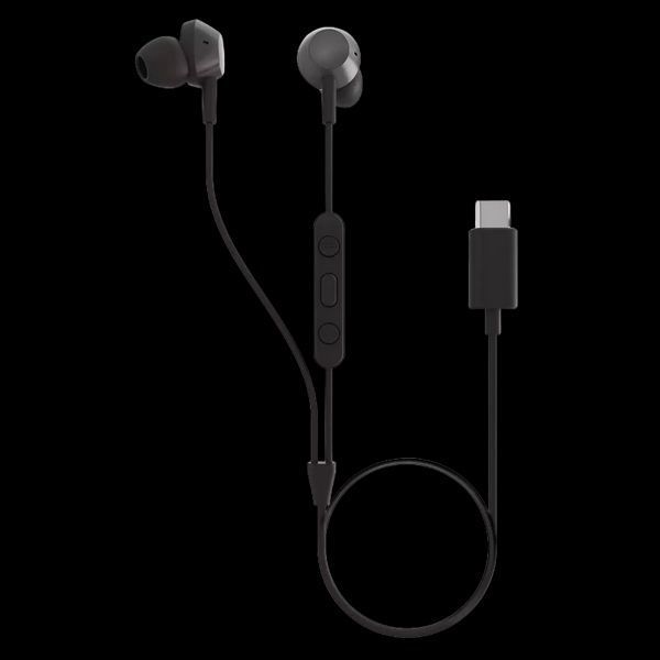 Earphones Philips TAE5008BK/00, Type-C, Black 210736 фото