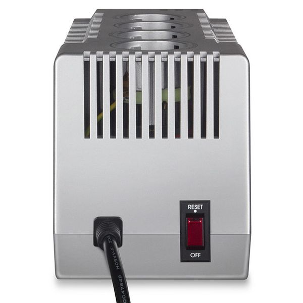 Stabilizer Voltage SVEN VR-F1000, max.320W, Output: 4 × CEE7/4 (2 for AVR, 2 for surge protection) 116183 фото