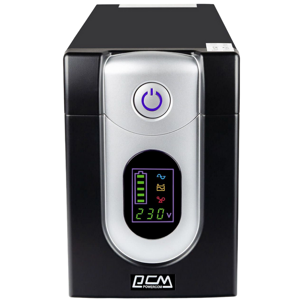 UPS PowerCom IMD-2000AP 2000VA/1200W Line Interactive, AVR, LCD, RJ45/RJ11, USB, 3xSchuko Sockets 39115 фото