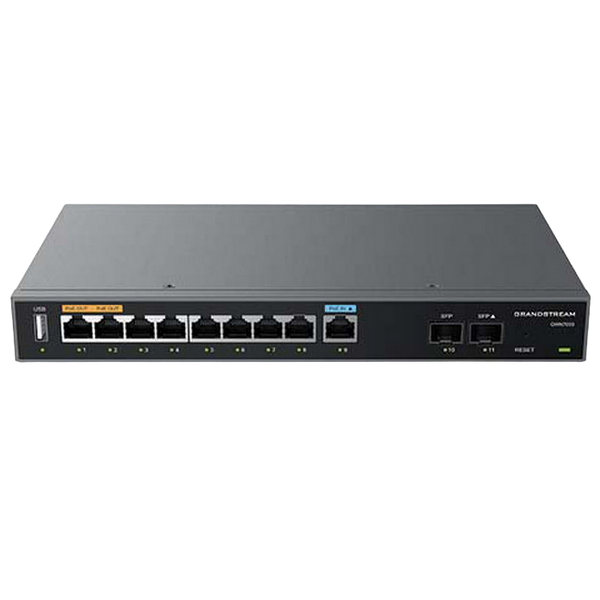 Gigabit VPN Router Grandstream "GWN7003 ", 9xGbit WAN/LAN, 2xGbit SFP, USB, PoE In/Out, Controller 207377 фото