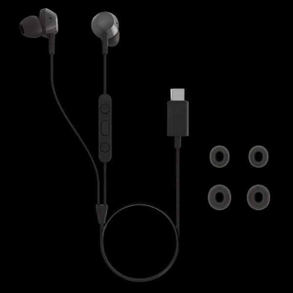 Earphones Philips TAE5008BK/00, Type-C, Black 210736 фото