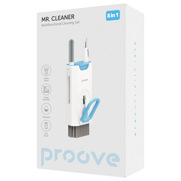 Multifunctional cleaning set Proove Mr. Cleaner 8in1 White 232477 Imagini