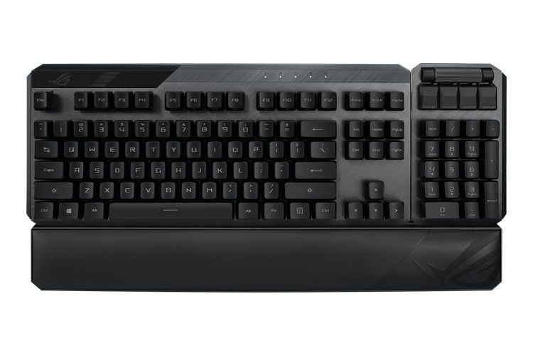 Wireless Gaming Keyboard Asus ROG Claymore II, Optical, Modular, RGB, USB Passthrough, 2.4 Ghz 130975 фото