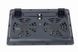 Notebook Cooling Pad Gembird NBS-2F15-05, up to 15.6'', 2x125mm LED Вентиляторs, USB, Adjustable angle 141458 фото 5