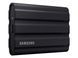 4.0TB Samsung Portable SSD T7 Shield Black, USB-C 3.1 (88x59x13mm, 98g,R/W:1050/1000MB/s, IP65) 201327 фото 11
