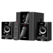Speakers SVEN "MS-1821" Bluetooth, FM, USB/SD, Display, RC, Black, 44w / 20w + 2x12w / 2.1 209948 фото 1
