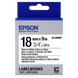 Tape Cartridge EPSON LK5WBW; 18mm/9m Strong Adhesive, Black/White, C53S655012 117872 фото 4