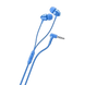 Ploos In-ear earphones with mic, Blue 128687 фото 1