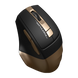 Wireless Mouse A4Tech FG35, Optical, 1000-2000 dpi, 6 buttons, Ergonomic, 1xAA, Black/Bronze 112671 Imagini 9