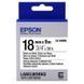 Tape Cartridge EPSON LK5WBW; 18mm/9m Strong Adhesive, Black/White, C53S655012 117872 фото 1
