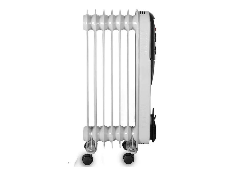 Масляный радиатор Eurolux ОМПТ-7Н (1.5 KW), 1500Вт, Белый 146052 фото