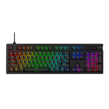 Gaming Keyboard HyperX Alloy Rise, Mechanical, Hot-swappable SW, Linear SW, PBT Keycaps, Magnetic to 218924 фото