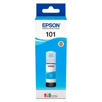 Ink Epson C13T03V24A, 101 EcoTank Cyan bottle 70ml 85507 фото