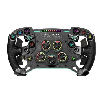 Wheel MOZA GS V2P GT, 300mm, 5mm-thick, Magnetic Shifter Paddles, Clutch Paddles, 10 buttons, Intell 230800 Imagini