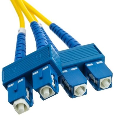 Fiber optic patch cords, singlemode duplex core SC-SC 3M, APC Electronic 29230 фото