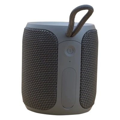Portable Speaker X-music Mini Q08S, Grey, waterproof IP67, TWS, 2500mAh, 16W, AUX, Type-C 131851 фото