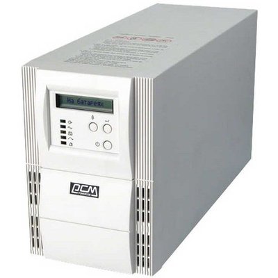 UPS PowerCom VGD-2000 2000VA/1400W, On-Line, LCD,AVR,RJ45,USB,RS232, SNMP, 6xSchuko, Ext. batt. conn 2063 фото