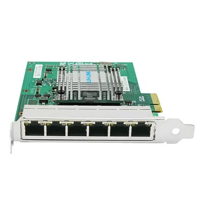 PCI-e Intel Server Adapter Intel I350AM4, 6 Copper Port 1Gbps 114518 фото
