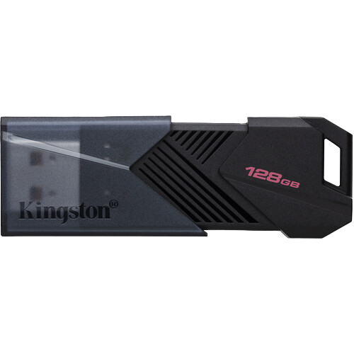 128GB USB3.2 Flash Drive Kingston DataTraveler Exodia Onyx (DTXON/128GB), Black, Plastic, Slider Cap 213356 фото
