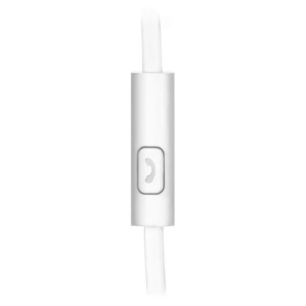 Earphones SVEN E-211M, White, with Microphone, 4pin 3.5mm mini-jack, cable 1.2m 85394 фото