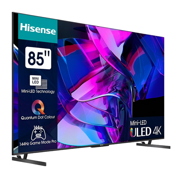 85" MiniLED SMART Телевизор Hisense 85U7KQ, 3840x2160 4K UHD, VIDAA U7.0, Серый 214445 фото