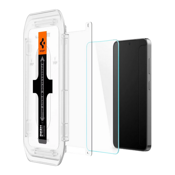 Spigen Samsung S24+, EZ FIT, 2pcs, Tempered Glass, Transparent 214014 Imagini