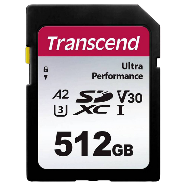 .512GB SDXC Card (Class 10) UHS-I, U3, Transcend 340S "TS512GSDC340S" (R/W:160/90MB/s) 140942 Imagini