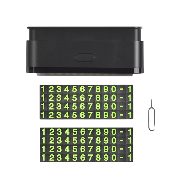 Hoco CPH19 One-click hidden signage, Black 245720 Imagini