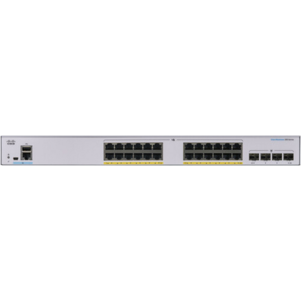 24-port Gigabit PoE Smart Switch Cisco CBS250-24P-4G, 4 x 1G SFP 204222 Imagini