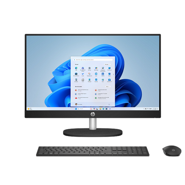 HP AIO AI 24-cr2088ci White (23,8" FHD IPS Ultra 5 225U 1.5-4.8GHz, 16GB, 512GB SSD, Wireless KB&MS, 250216 Imagini