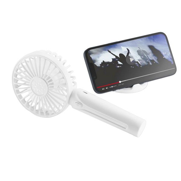 Cellular Handheld + desktop Вентилятор BREEZY, White 206456 фото