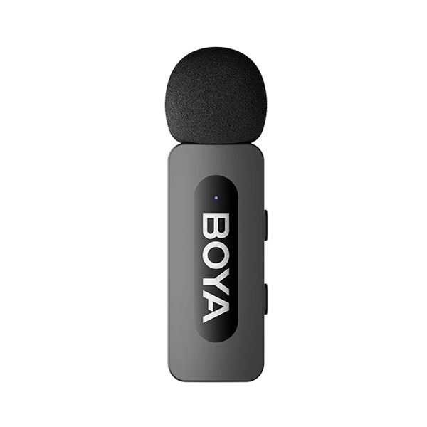 Microphone&nbsp;Wireless&nbsp;Boya&nbsp;BY-V2 V2.0&nbsp;Ultracompact&nbsp;(Lightning&nbsp;-&nbsp;2TX+1RX), Black 245584 Imagini