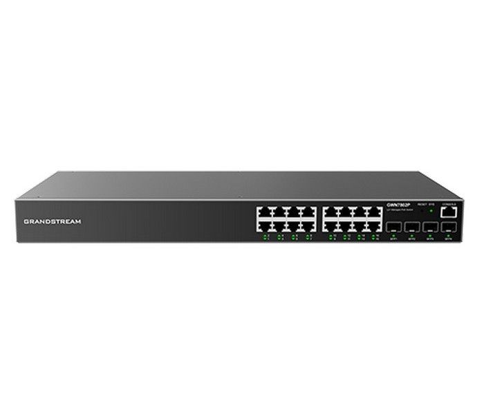 16-port 10/100/1000Mbps Managed Switch Grandstream "GWN7802", 4xSFP expansion slot 203476 фото