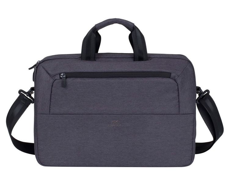 16"/15" NB bag - RivaCase 7730 Canvas Black Laptop, Fits devices 90754 фото