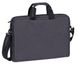 16"/15" NB bag - RivaCase 7730 Canvas Black Laptop, Fits devices 90754 фото 3
