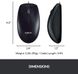 Keyboard & Mouse Logitech MK120, Thin profile, Spill-resistant, Quiet typing, Black, USB 50132 фото 3
