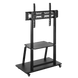 Display/TV Mount Stand Gembird TVS-100F-01, 37-100"; Black, VESA; max 150kg 219059 фото 3