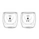 Glass cups Ardesto 250ml 2pcs, AR2625BA 272281 фото 4
