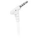 Earphones SVEN E-211M, White, with Microphone, 4pin 3.5mm mini-jack, cable 1.2m 85394 фото 1