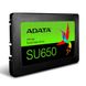 2.5" SATA SSD 256GB ADATA Ultimate SU650 [R/W:520/450MB/s, 40K/75K IOPS, MK/SMI, 3D-NAND TLC] 130107 фото 6