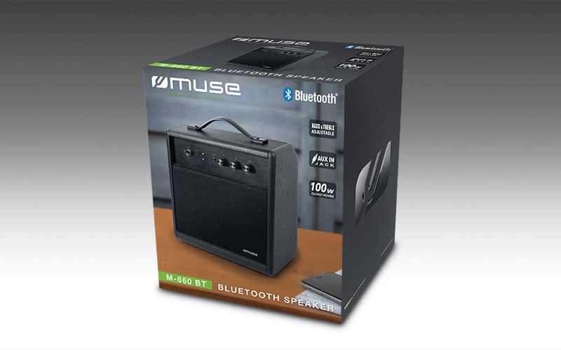 Bluetooth Compact Home Audio System MUSE M-660 BT 135502 фото