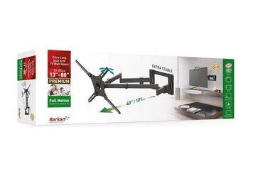 Wall Mount Barkan ''BM464XL'' Black 13"-80" Full Motion, max.50kg, VESA mm: up to 600x400mm 131684 Imagini