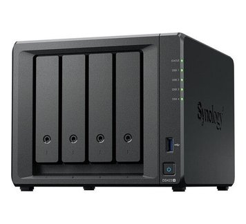 SYNOLOGY "DS423+", 4-bay, Intel Celeron 4-core 2-2.7GHz, 2Gb+1Slot, 2x1GbE, 2xM.2 NVMe 202395 фото